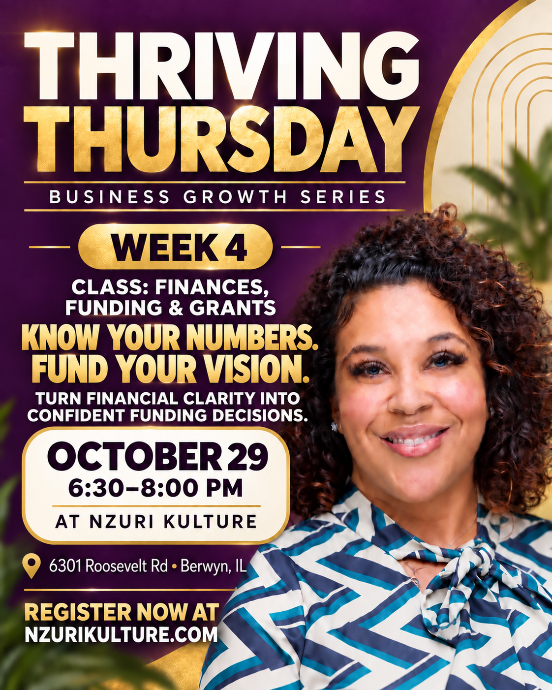 Thriving Thursdays - Know Your Numbers. Fund Your Vision.