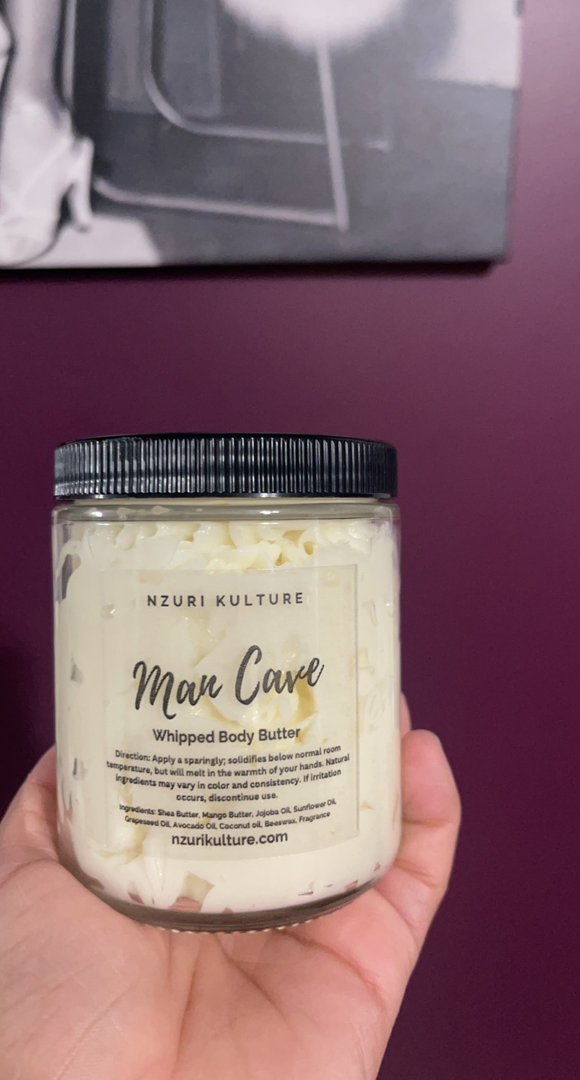 Man Cave Whipped Body Butter**