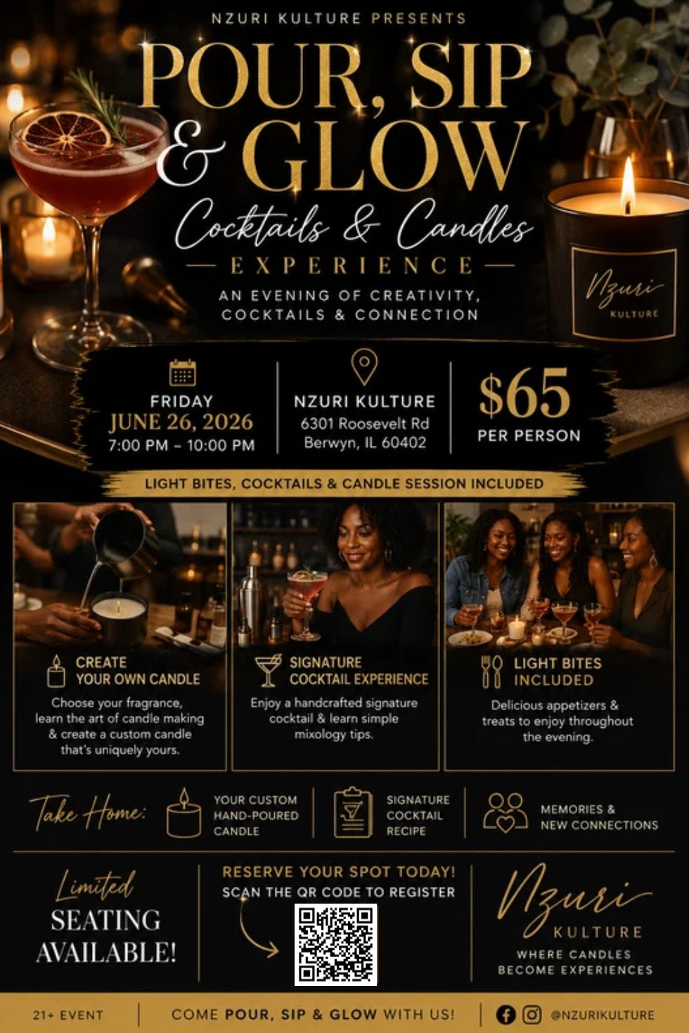Candles & Cocktails