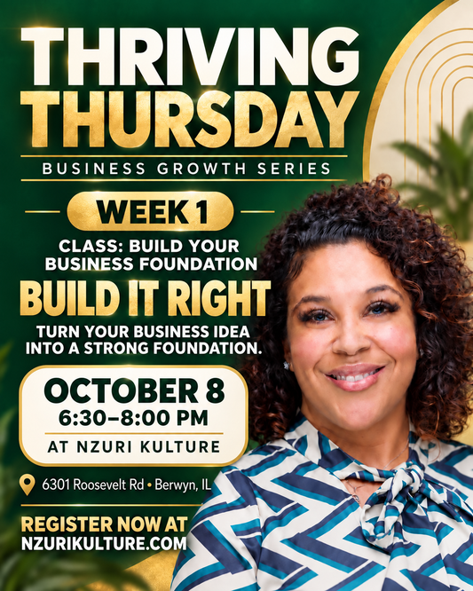 Thriving Thursdays - Build It Right: Turn Your Business Idea into a Strong Foundation