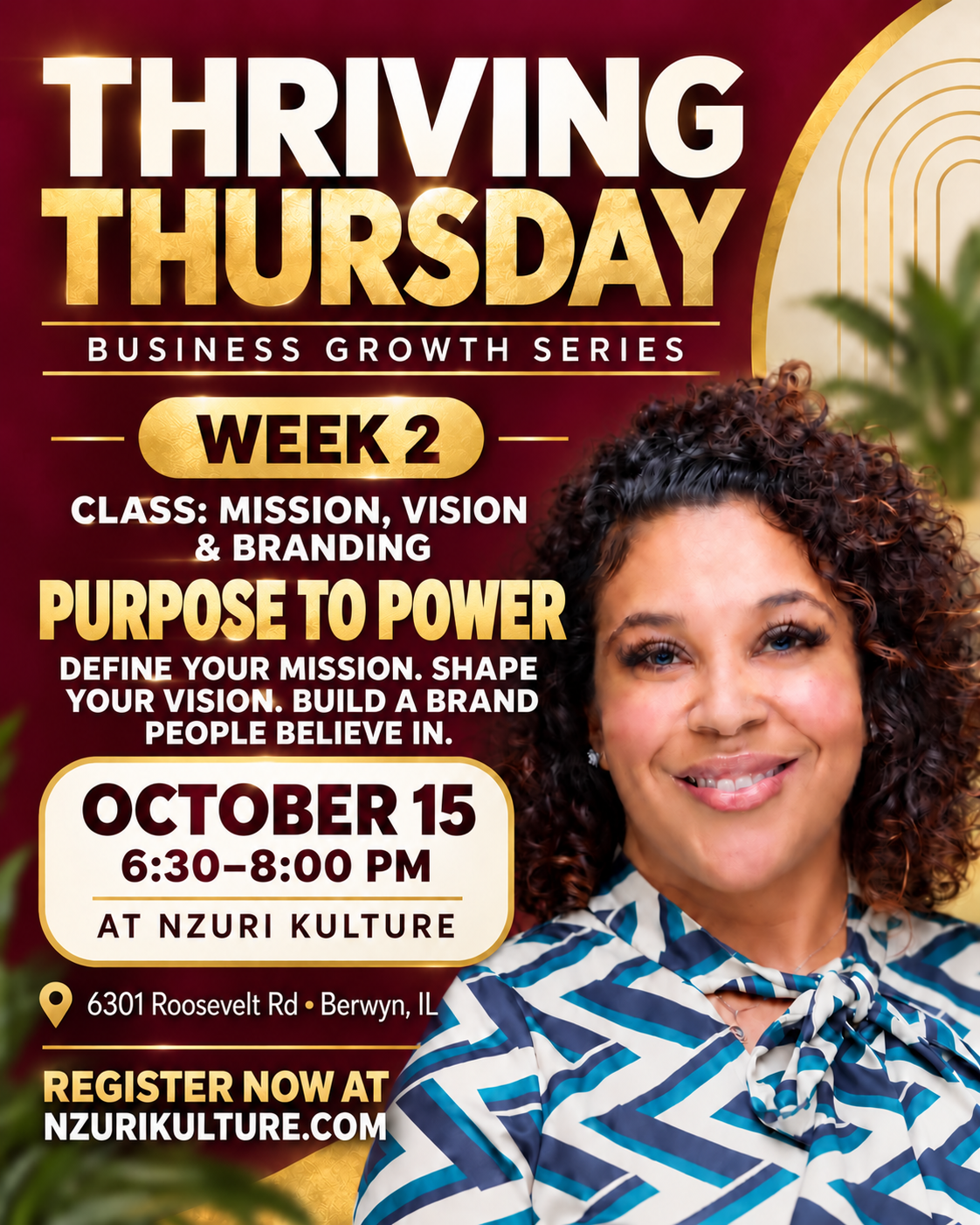 Thriving Thursdays - Purpose to Power