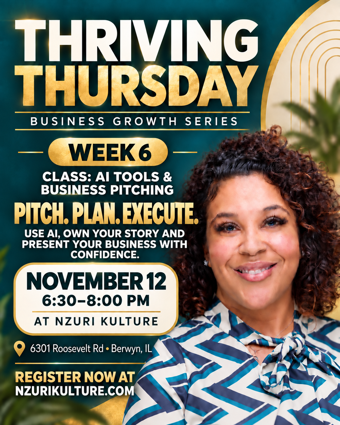 Thriving Thursdays - Pitch. Plan. Execute.